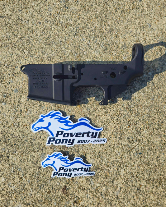 Poverty Pony Sticker Rattler Innovations LLC