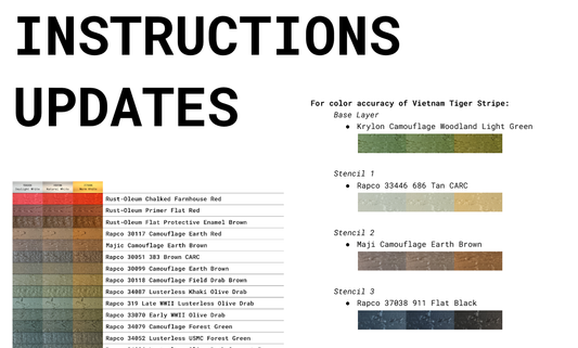 March 2025 Instructions Updates