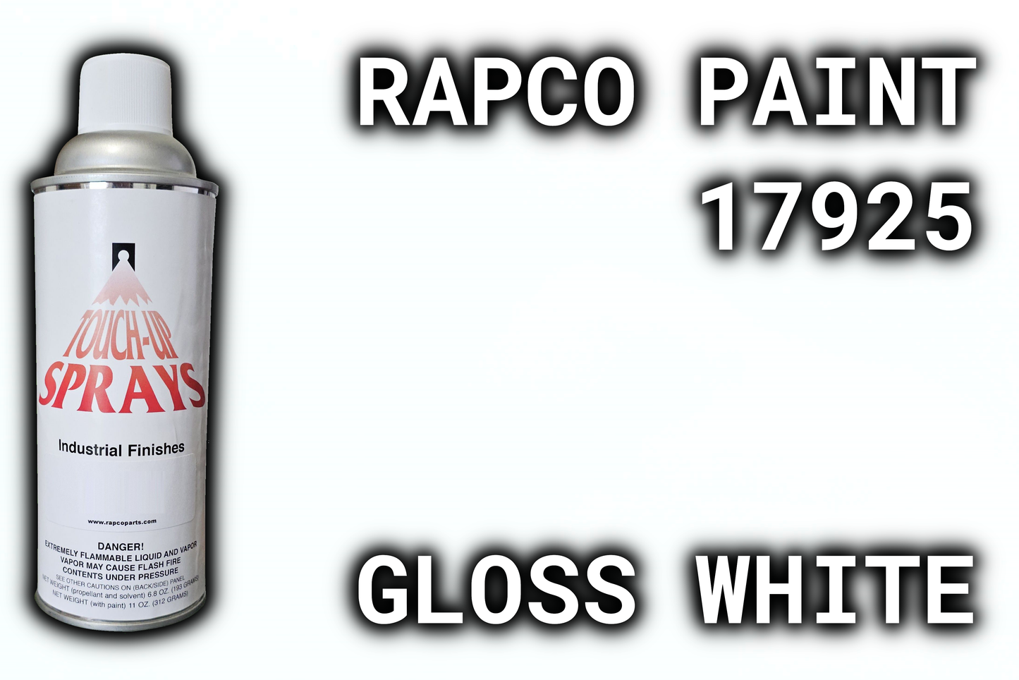 Rapco 17925 Gloss White Rattler Innovations LLC