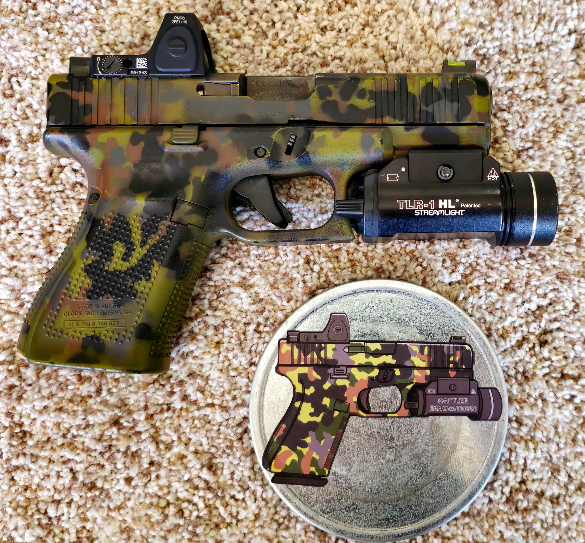 Rattler Innovations Sticker Sheet Rattler Innovations LLC