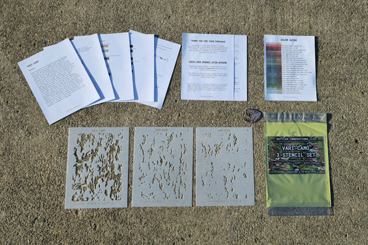 Vari-Camo | Paint + Stencil Bundle Rattler Innovations LLC