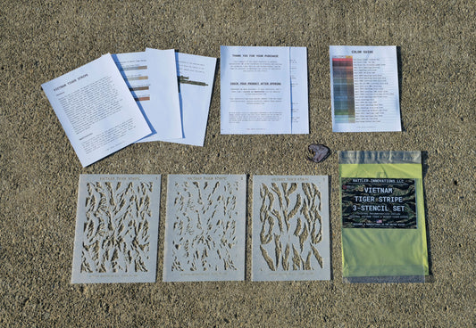 Vietnam Tiger Stripe | Sling + Stencil Bundle Rattler Innovations LLC