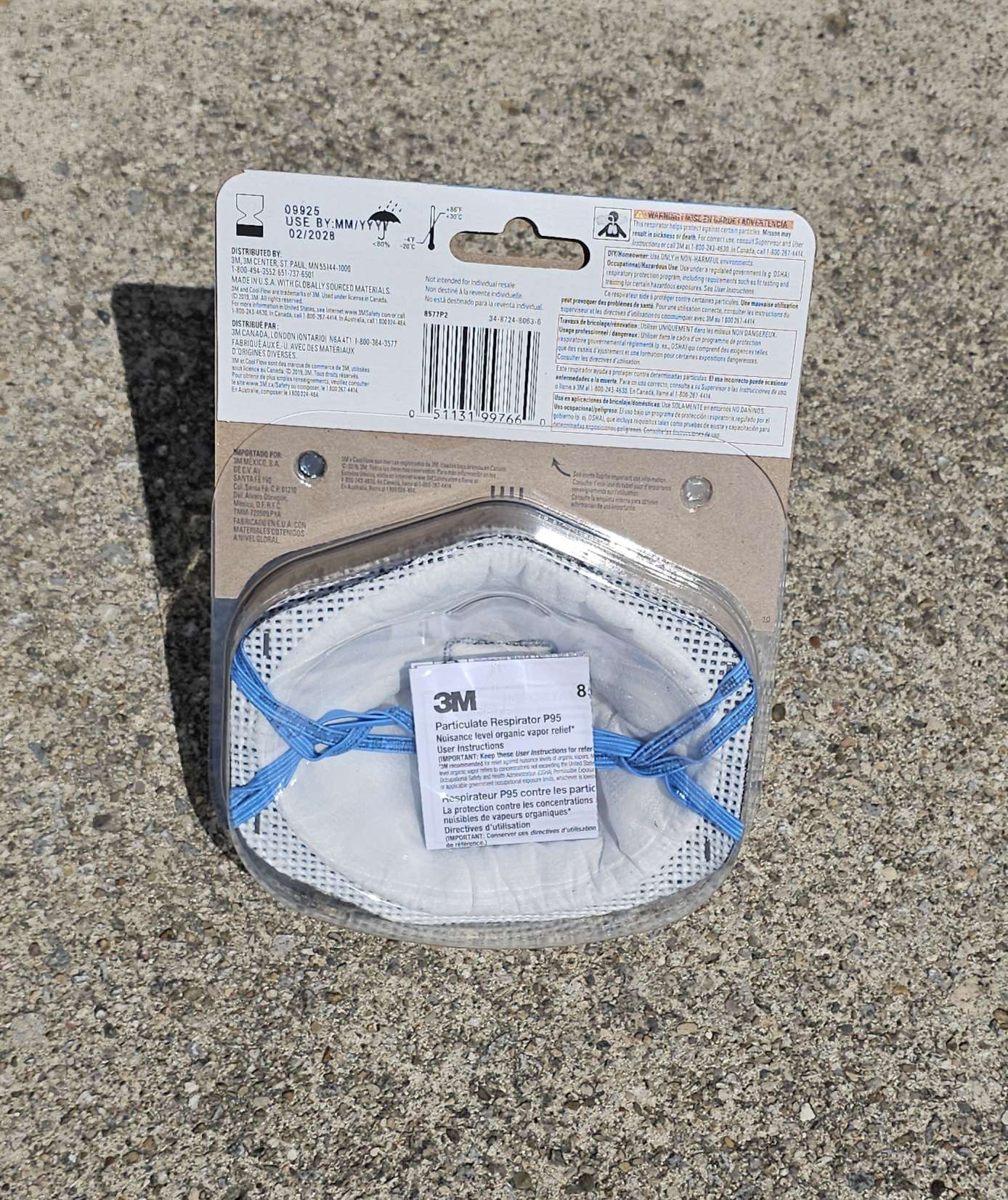 3M Cool Flow P95 Particulate Respirator #8577 2-Pack Rattler Innovations LLC