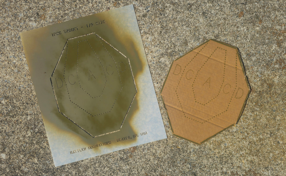 Competition Target Stencils Rattler Innovations LLC