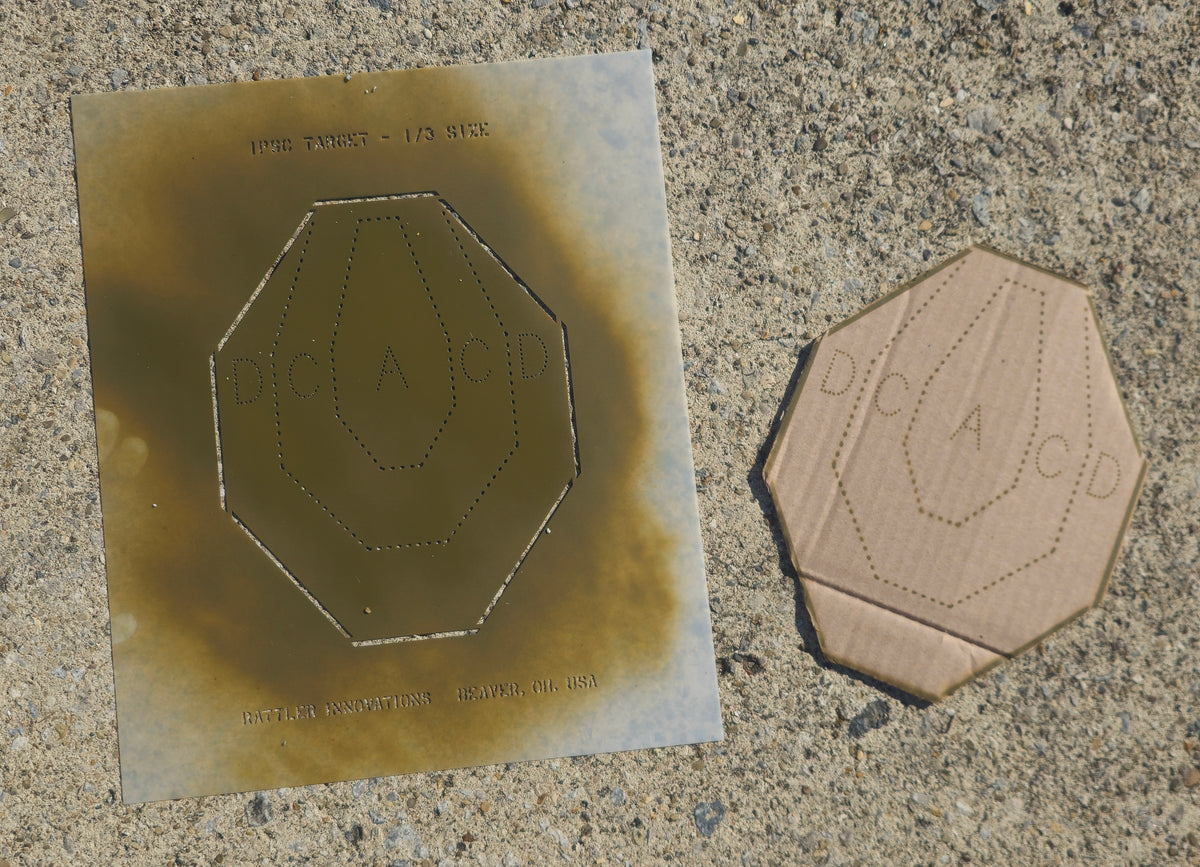 Competition Target Stencils Rattler Innovations LLC