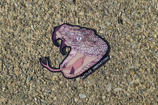 Rattler Innovations Logo Sticker Rattler Innovations LLC