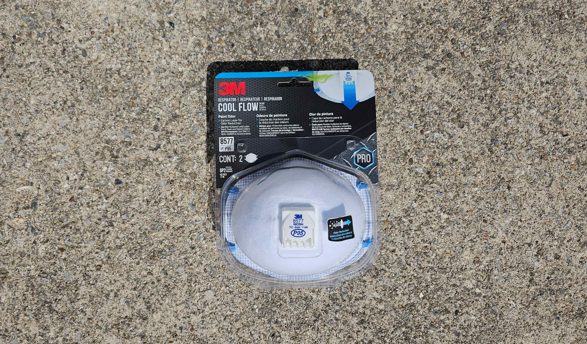 3M Cool Flow P95 Particulate Respirator #8577 2-Pack Rattler Innovations LLC