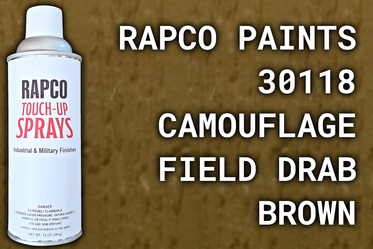 Rapco 30118 Camouflage Field Drab Brown Rattler Innovations LLC