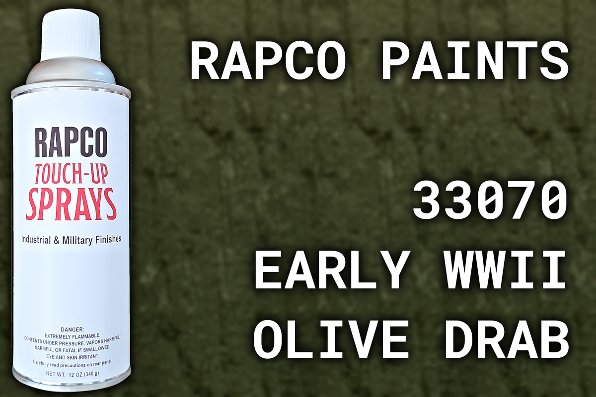 Rapco 33070 Early WWII Olive Drab Rattler Innovations LLC