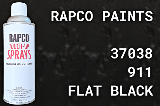 Rapco 37038 911 Flat Black Rattler Innovations LLC