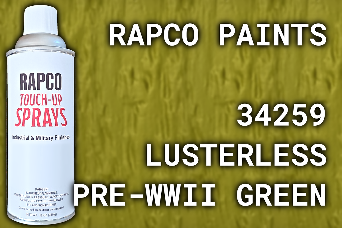Rapco 34259 Lusterless Pre-WWII Green Rattler Innovations LLC