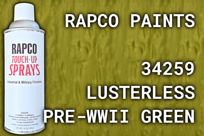 Rapco 34259 Lusterless Pre-WWII Green Rattler Innovations LLC