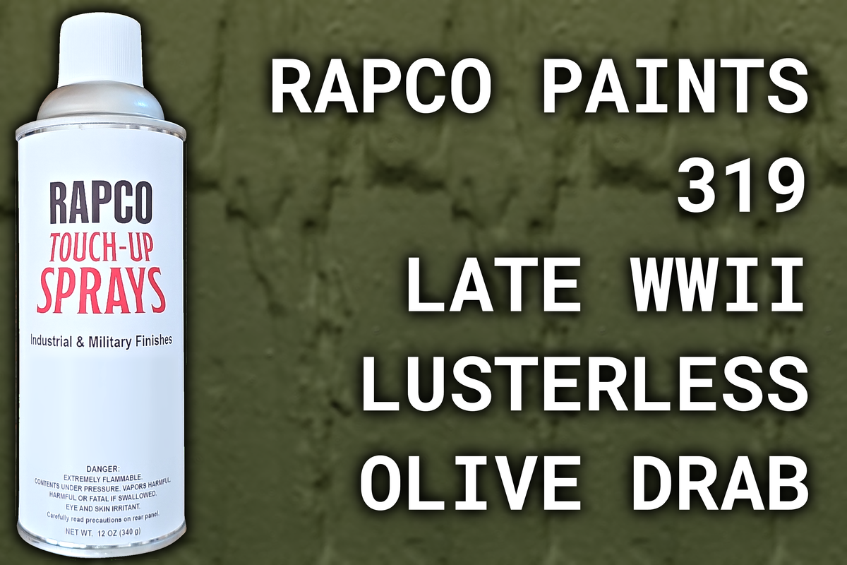 Rapco 319 Late WWII Lusterless Olive Drab Rattler Innovations LLC