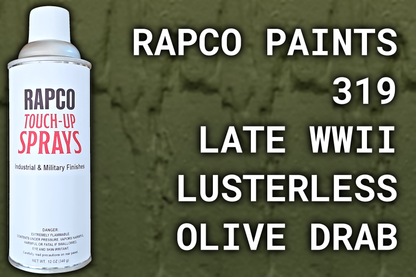 Rapco 319 Late WWII Lusterless Olive Drab Rattler Innovations LLC