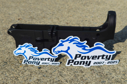 Poverty Pony Sticker Rattler Innovations LLC