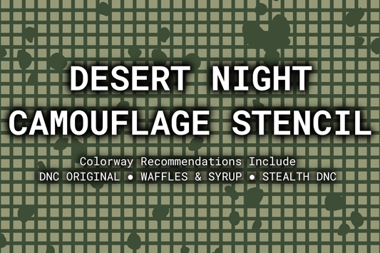 Desert Night Camouflage | Paint + Stencil Bundle Rattler Innovations LLC