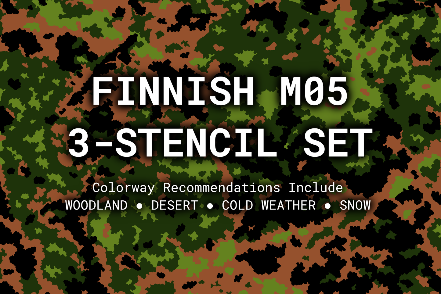 Finnish M05 | Paint + Stencil Bundle Rattler Innovations LLC