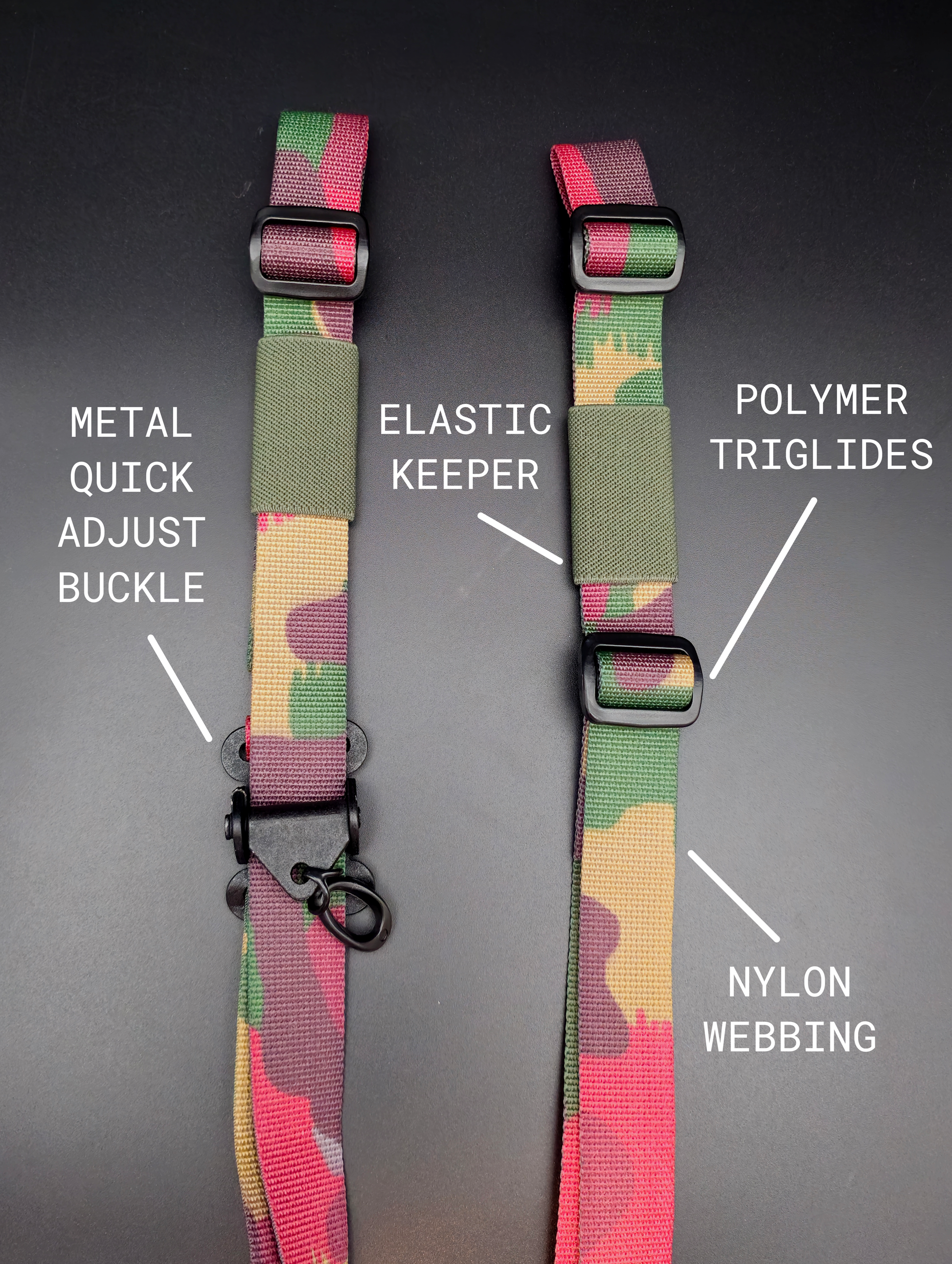 Swiss Alpenflage Sentinel Slim Sling - NOLA Nobody Designs Rattler Innovations LLC