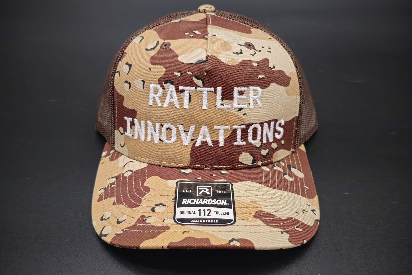 Rattler Innovations Chocolate Chip Trucker Hat Rattler Innovations LLC
