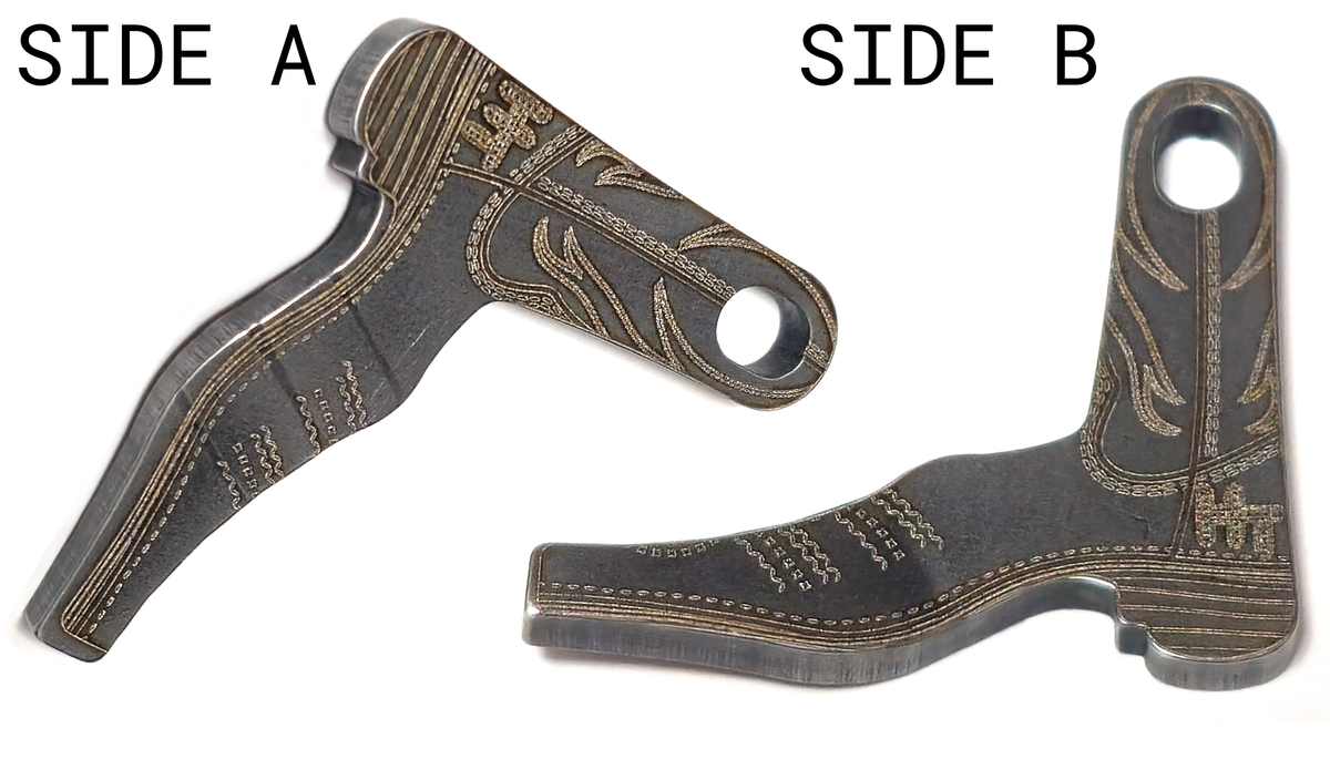 Hoffman Tactical Trigger Kicker - Engraved Rattler Innovations LLC