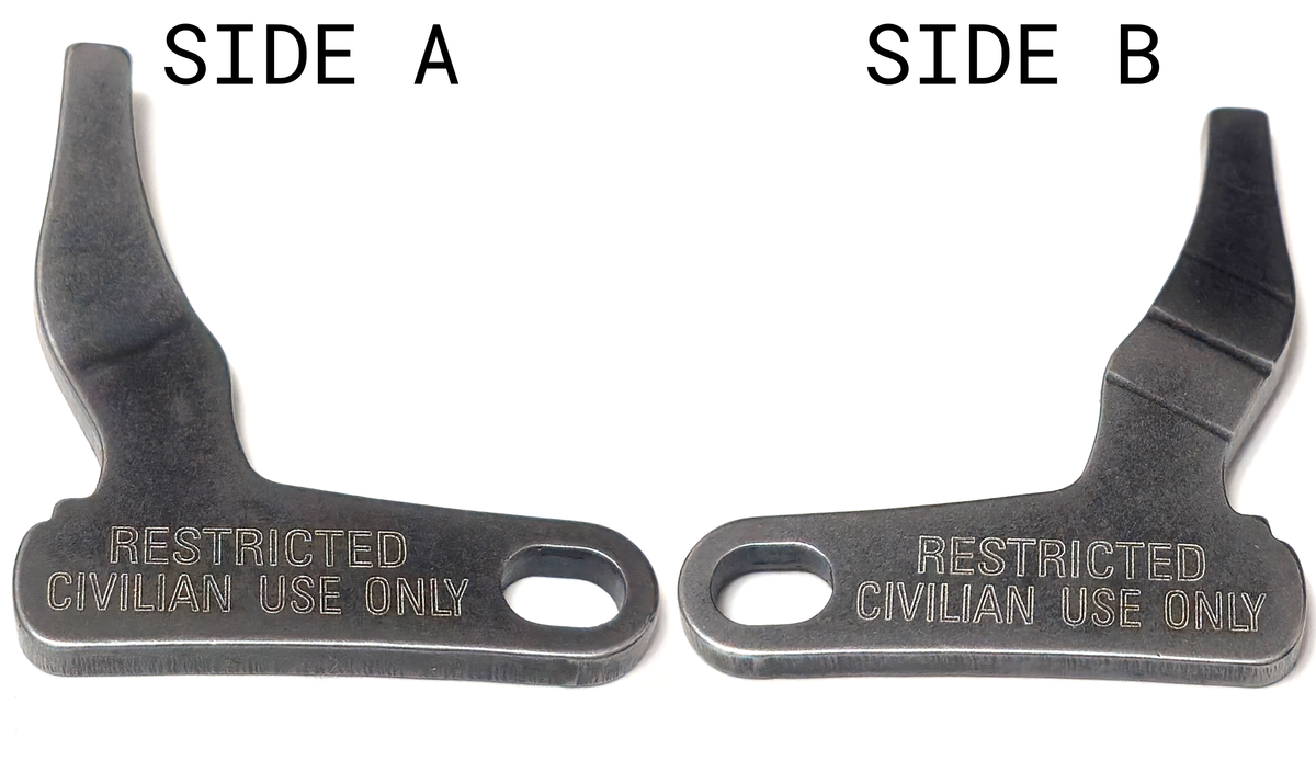 Hoffman Tactical Trigger Kicker - Engraved Rattler Innovations LLC