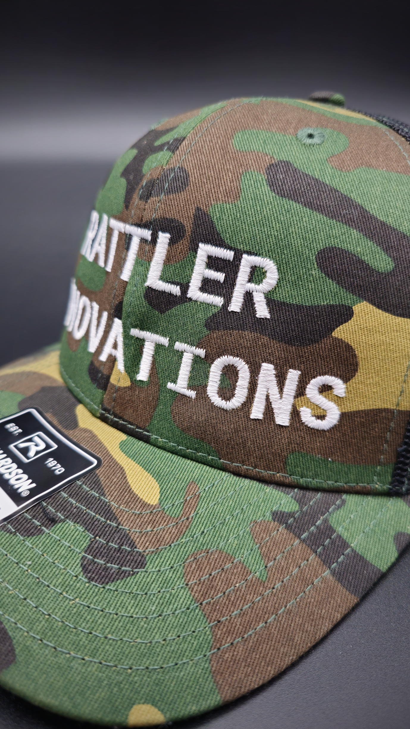 Rattler Innovations M81 Woodland Trucker Hat Rattler Innovations LLC