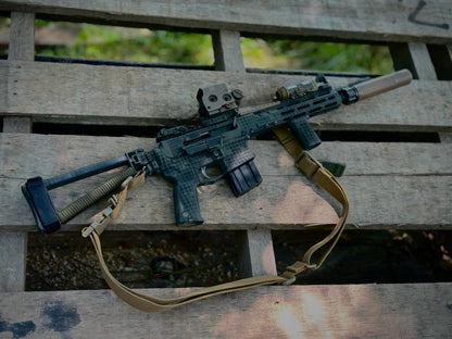 Desert Night Camouflage Reusable Stencil Rattler Innovations LLC