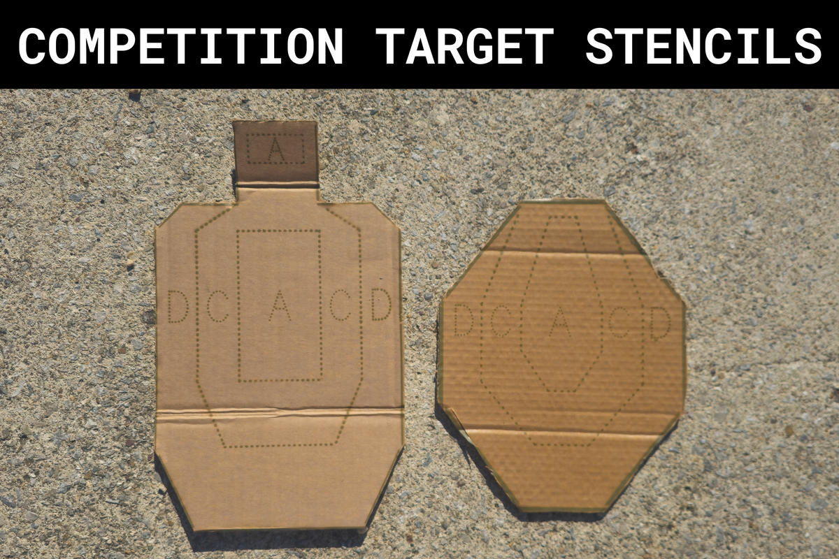 Competition Target Stencils Rattler Innovations LLC